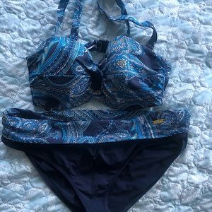 Paisley bikini set